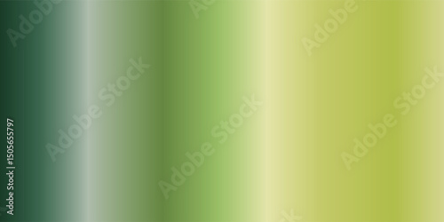 Nature gradient backdrop with bright sunlight. Abstract green blurred background. Ecology concept for your graphic design, banner or poster. Vector EPS 10