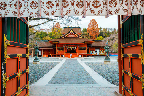 Fujisan Hongu Sengen Taisha Shrine in Fujinomiya