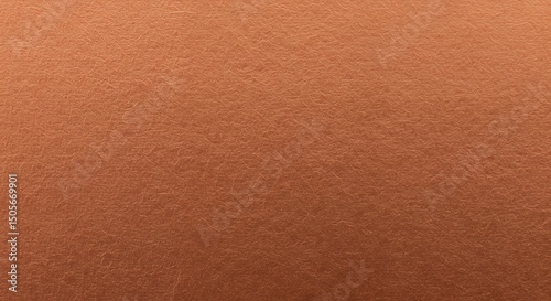Textured Copper Surface Background Showing Fine Details and Subtle Color Gradient