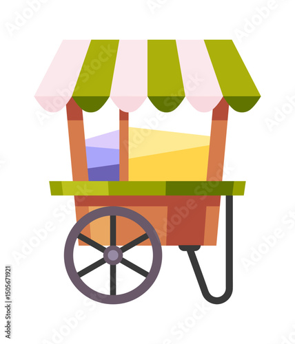 Food booth amusement park equipment