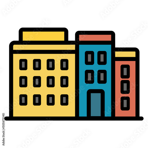 Urban Elements Vector Building