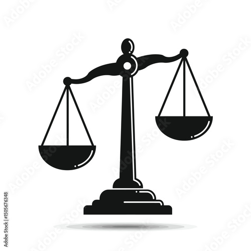 scales of justice and law