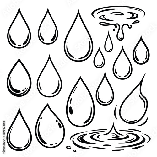 drops of water