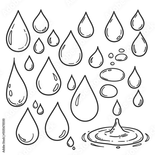 drops of water