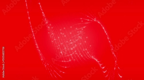 Abstract bokeh motion background loop red