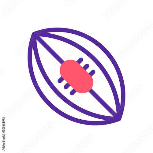 Abstract representation of genetic material within a cell structure depiction