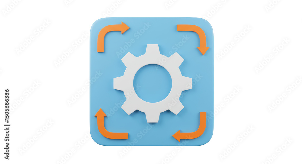 Isolated Settings Icon Isolated Settings Icon
