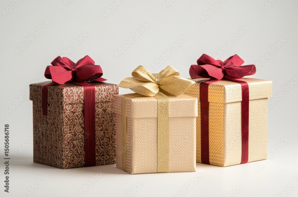 Obraz premium pink gift box