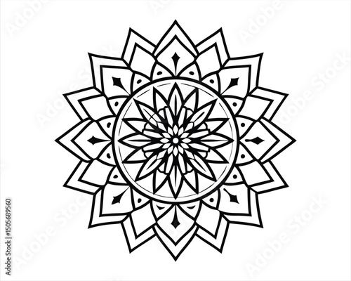 Enlightened Bloom Mandala