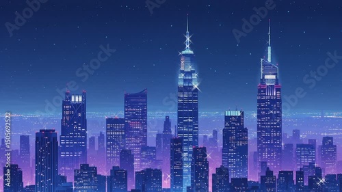 Cityscape at the night 