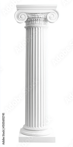classic column isolated