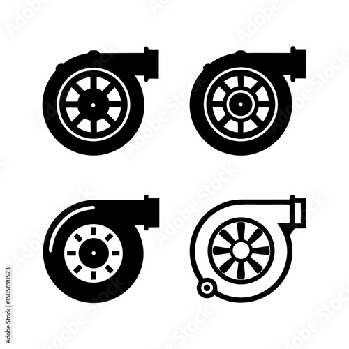 Vector Turbocharger Design Collection.