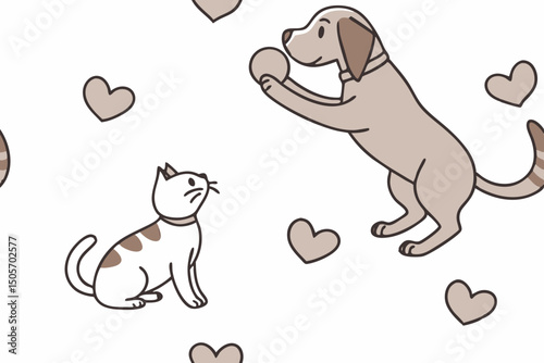 dog and cat