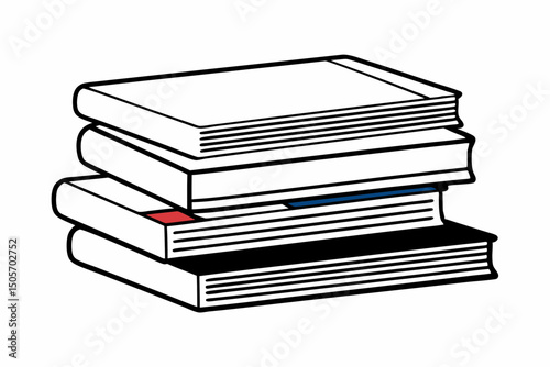 stack of books