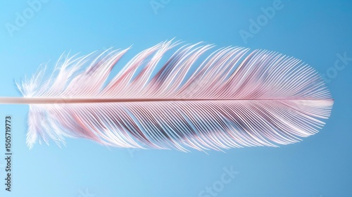 Extreme telephoto macro of a feathers barbs and barbules
