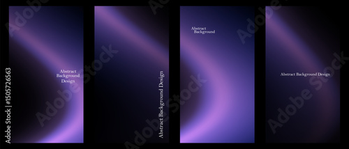 Set Abstract Vector Background Design