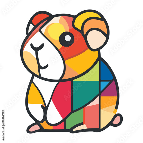 guinea pig, animal, vector, transparent background, mammal, nature, cute, zoo, pet, isolated, rodent, cavy, furry, guinea-pig, cavia, adorable, small, fluffy