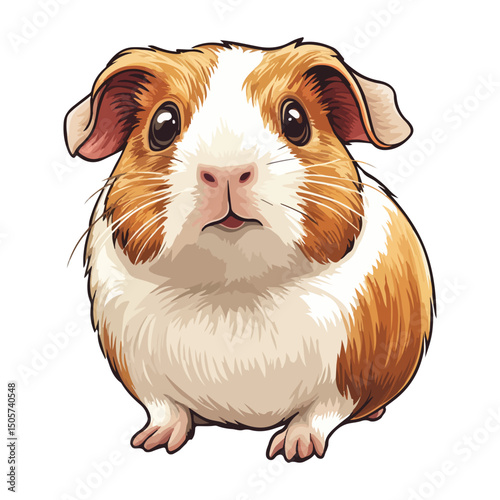 guinea pig, animal, vector, transparent background, mammal, nature, cute, zoo, pet, isolated, rodent, cavy, furry, guinea-pig, cavia, adorable, small, fluffy