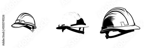 The 'Safety First' symbol is a straightforward yet potent representation of workplace safety and protection, embodied by the image of a hard hat, which is crucial personal protective equipment in