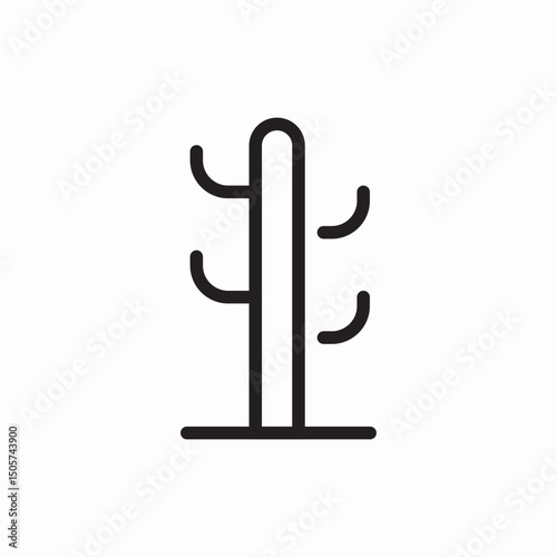 coat hanger rack icon vector sign