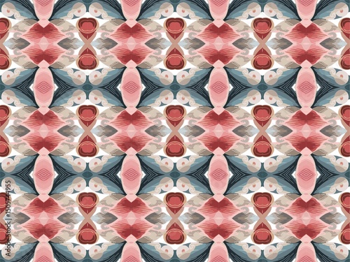 seamless pattern with decorative elements