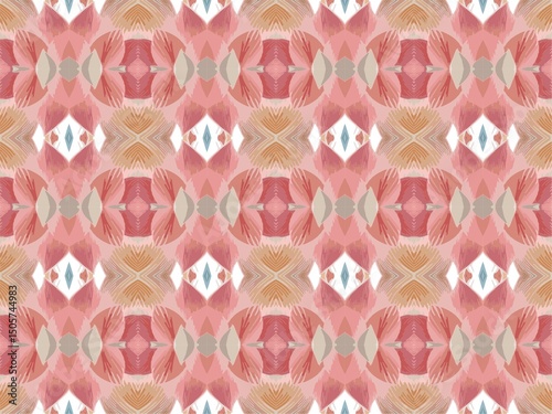 seamless pattern with decorative elements
