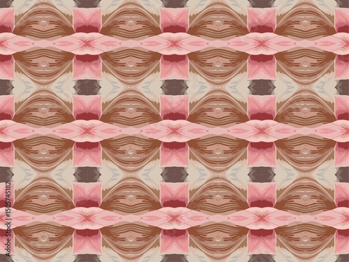 seamless pattern with decorative elements