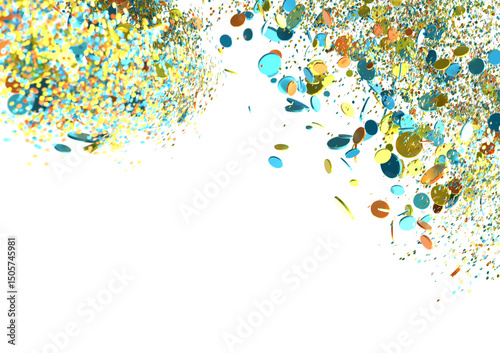 Abstract background with co...