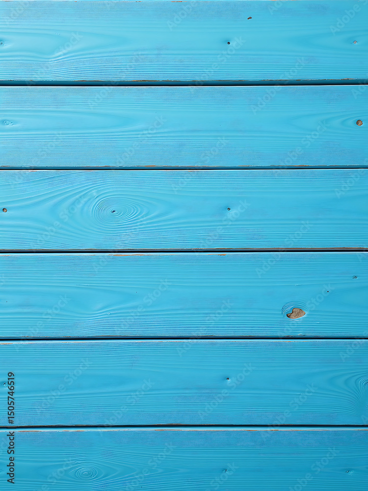 Obraz premium grunge banner features bright blue wooden background textured shabby effect reminiscent old painted