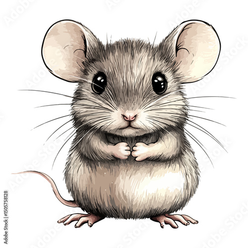 mouse, animal, vector, transparent background, cute, rat, pet, mammal, small, nature, rodent, symbol, isolated, mice, little