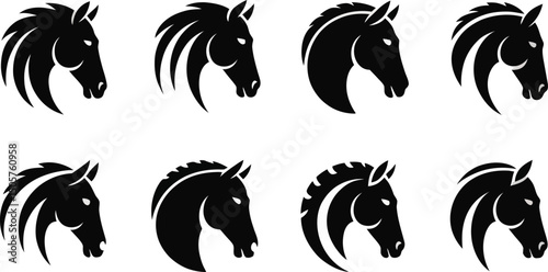 Horse Head Chess Knight Icons