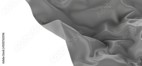 Close-up of white fabric wi...