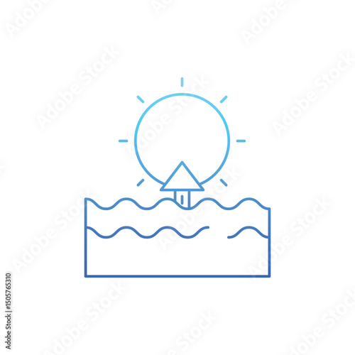 Morning Time Icon vector