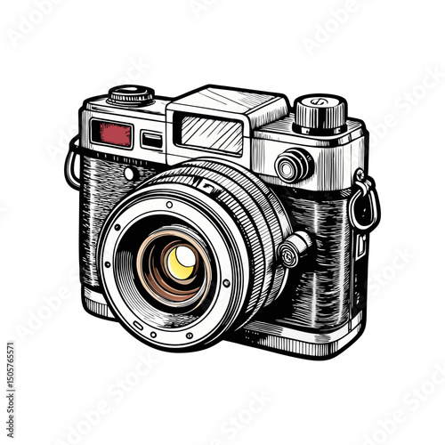 Vintage Camera Illustration