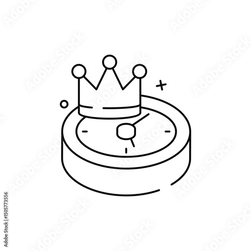 Prime Time Icon vector