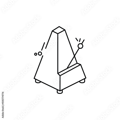 Metronome Icon vector