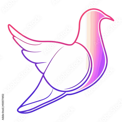 pigeon, animal, vector, transparent background, nature, wildlife, wing, dove, feather, isolated, peace, freedom, beak, symbol, wings, cute