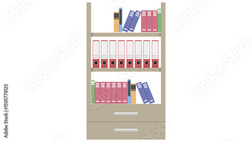 books on white