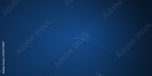 Modern blue abstract background, the look of stainless steel, square lines on a blue background. Vector Illustration