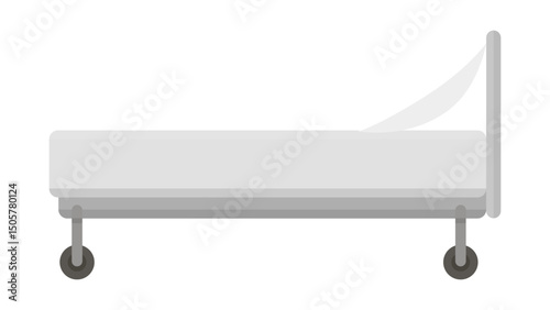 white sofa isolated on white