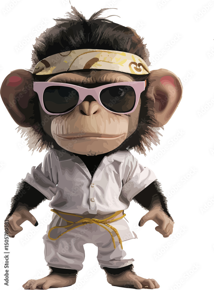Naklejka premium cool hip hop boy
