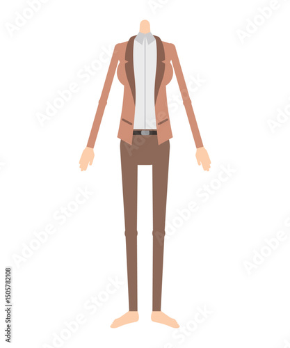 mannequin dressed in a shirt