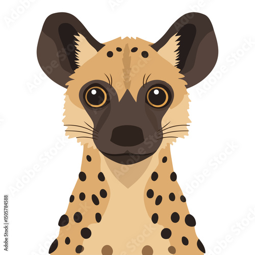hyena, animal, vector, transparent background, mammal, wildlife, nature, zoo, isolated, canine, predator, breed, safari, wild, symbol