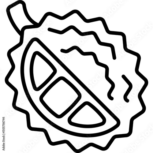 Durian Line Icon