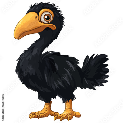 dodo, raphus cucullatus, animal, vector, transparent background, bird, beak, wildlife, feathers, nature, isolated, feather, wild, cute, exotic, colorful