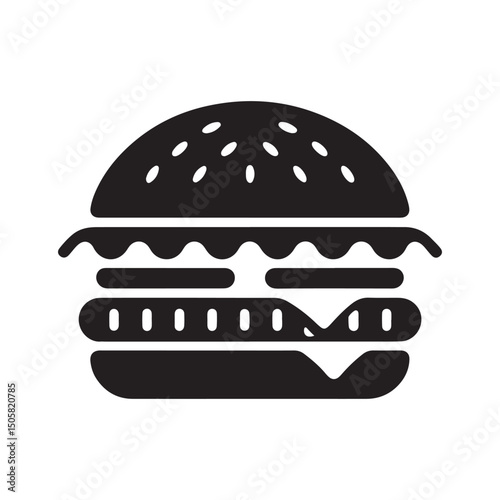 fast food icon vector