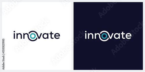 innovate logo design vector template