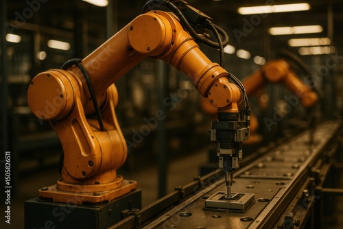 Advanced Industrial Robotics in Manufacturing photo
