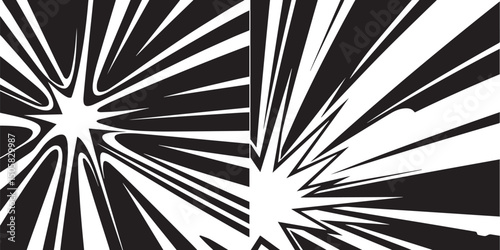 Black and white illustrations depict visual effects. 