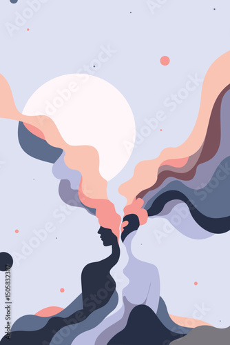 Release, Demon, Trauma, Depression, Narcissus, Soul, Thoughts, Mind, Man, Artwork, Vector